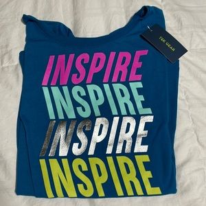 Inspire Tek Gear Girls Short Sleeve Tee Size 18P